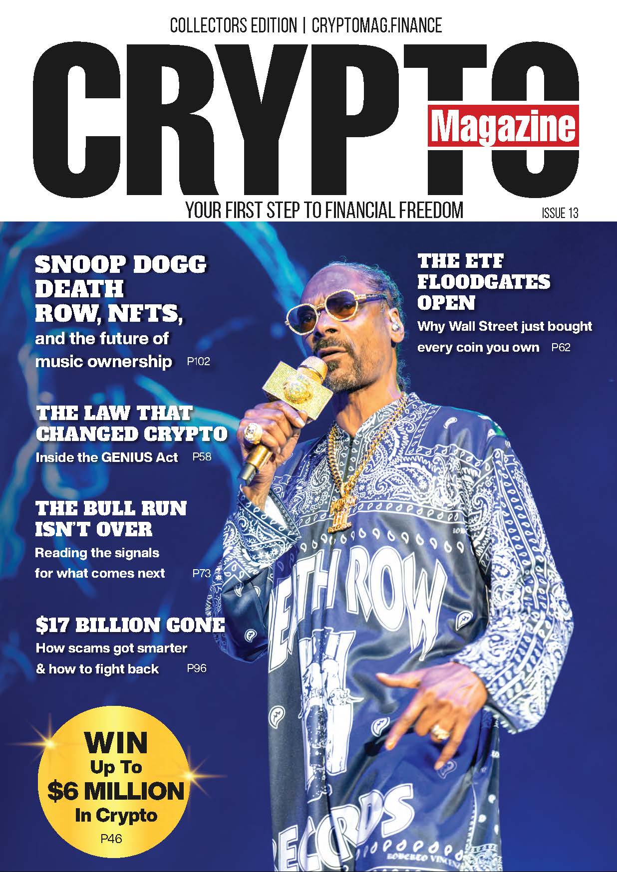 The Crypto Magazine Issue 13 cover