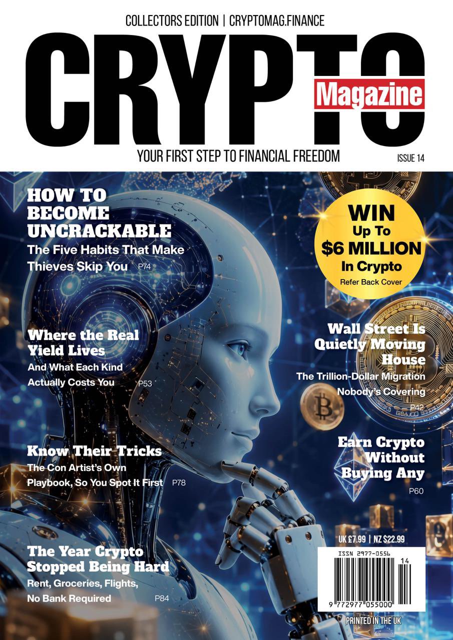 The Crypto Magazine Issue 14 cover